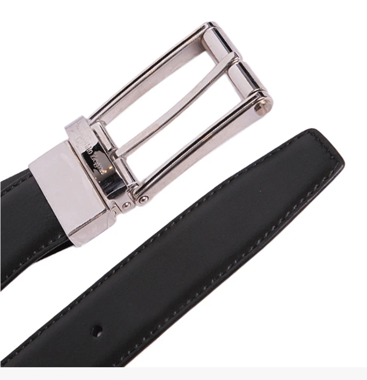 商品[国内直�发] Zegna|ZEGNA 黑色男士腰带 ZPJ46-9082-NTM,价格¥4483,第8张图片详细描述