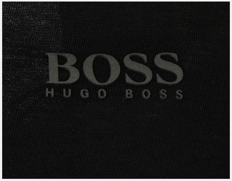 商品Hugo Boss|Hugo Boss 雨果博斯 男士纯棉logo短袖T恤 TEE6-181-6415-001,价格¥527,第9张图片详细描述