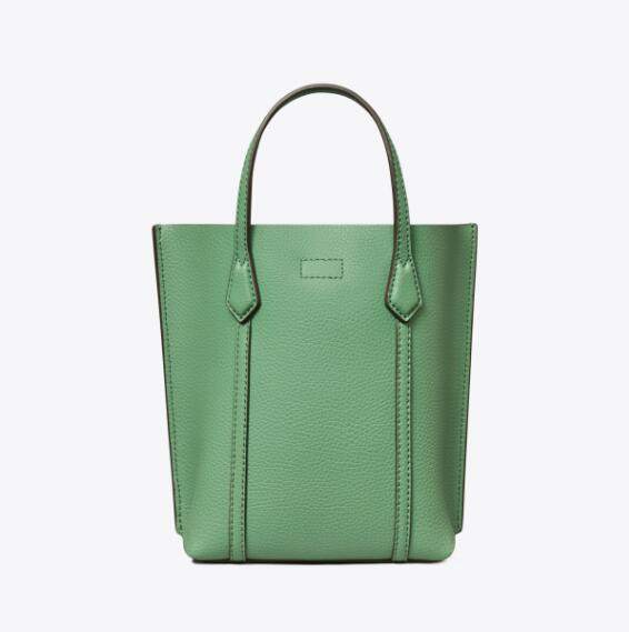 商品[国内直发] Tory Burch|汤丽柏琦 奢侈品TB女包Perry双Tlogo挂件 压花皮革托特包手提单肩斜挎包 89488-123,价格¥2207,第16张图片详细描述