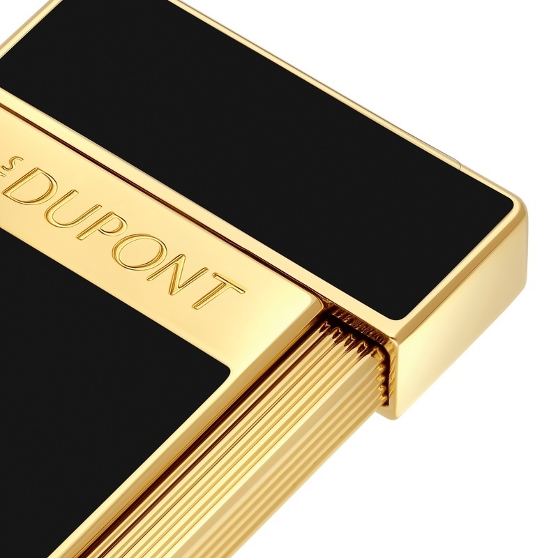 商品S.T. Dupont|S.T.Dupont法国都彭 SLIMMY男士黑色黄铜漆面打火机,价格¥2006,第6张图片详细描述