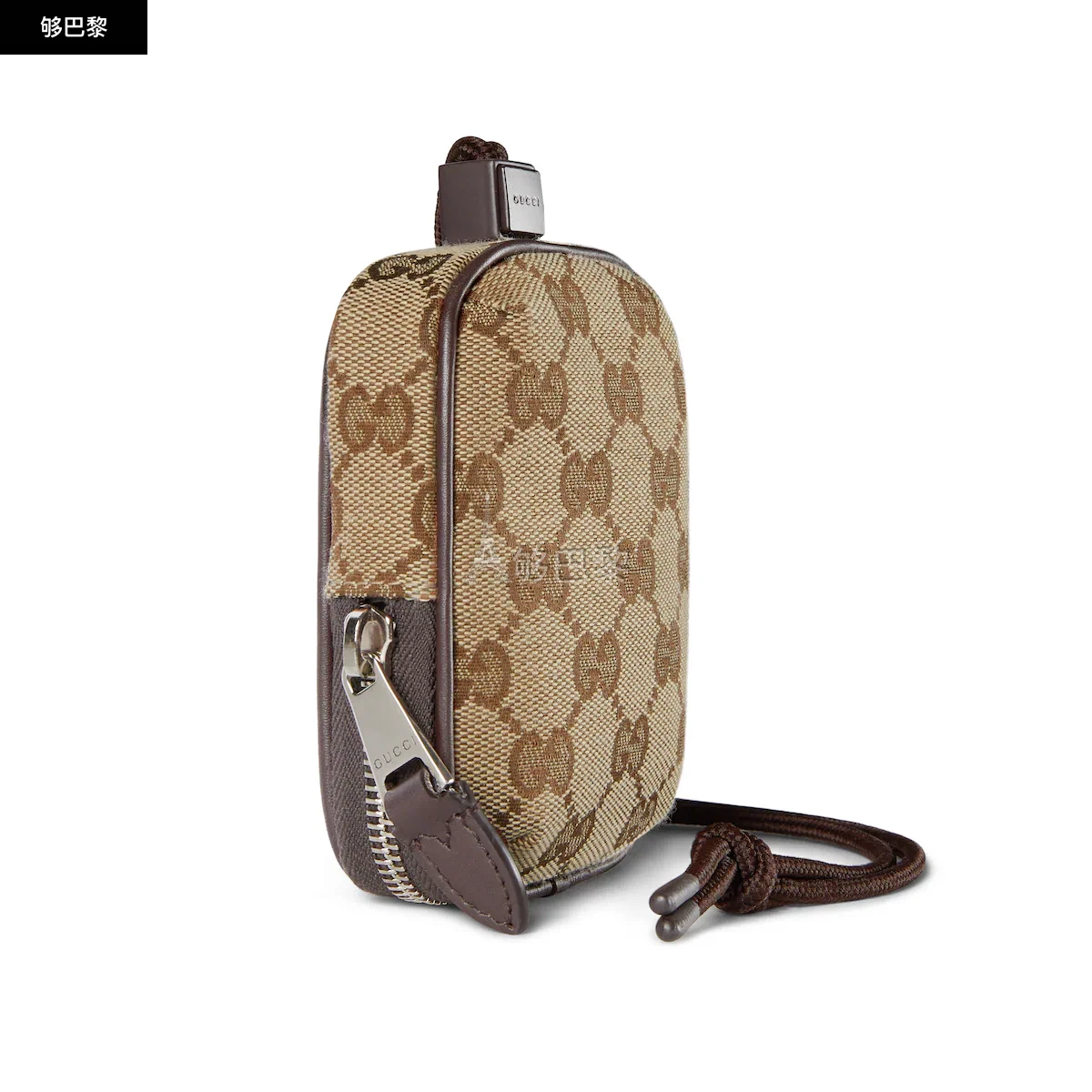 商品Gucci|【预售】 古驰 25春夏 男士 单肩包 GG帆布迷你手袋 834270 FAEOO 9843 ,价格¥4519,第3张图片详细描述