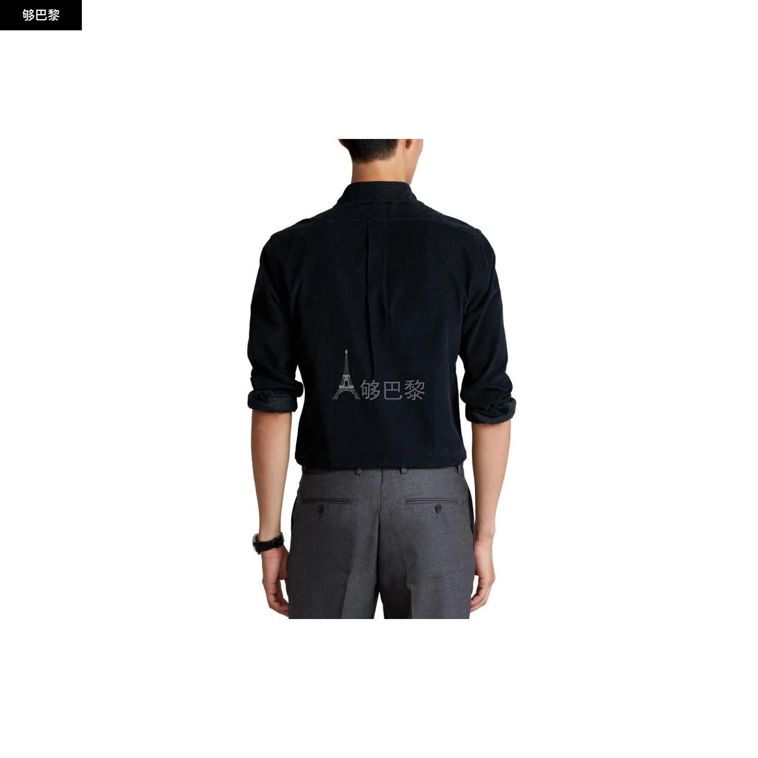 商品Ralph Lauren|【特惠8.0折】包邮包税【预售7天发货】 RALPH LAUREN 23秋冬 男士 长袖衬衫 衬衫 2344698 710818761009 ,价格¥1481,第5张图片详细描述