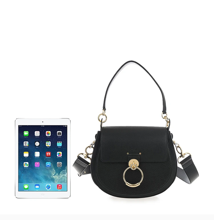 商品[国内直发] Chloé|Chloe' 蔻依 女士黑色皮革挎包 C19WS152-944-001,价格¥11989,第3张图片详细描述