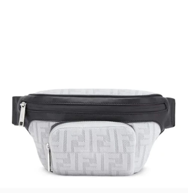 商品[国内直发] Fendi|Fendi 芬迪 白色棉男士腰包 7VA483-AA3X-F0W6Q,价格¥5815,第5张图片详细描述