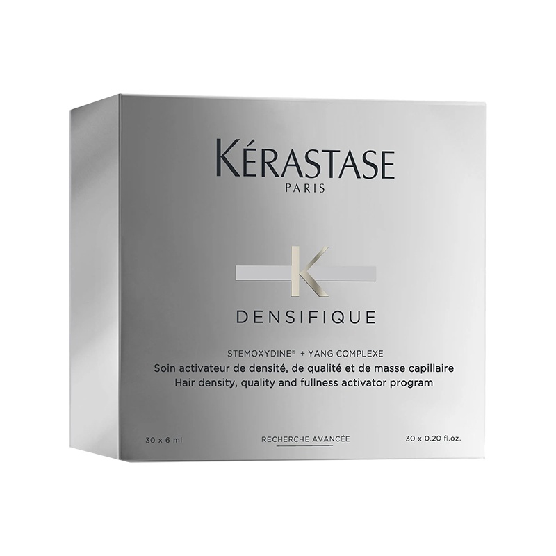 商品Kérastase|Kerastase卡诗白金赋活浓密丰厚生发液精华银安瓶30x6ml,价格¥1076,第3张图片详细描述