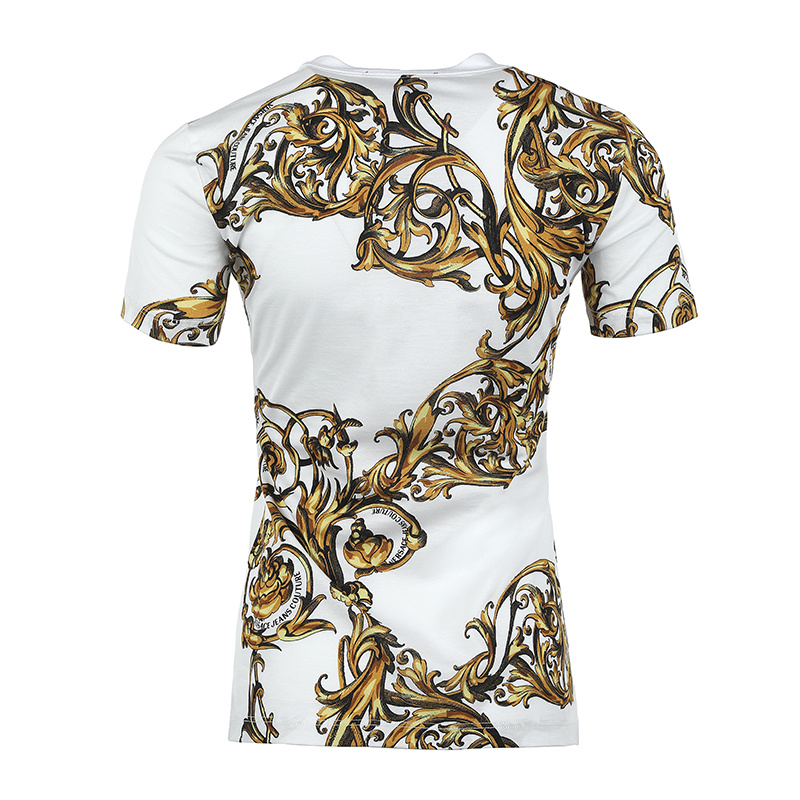 商品Versace|VERSACE JEANS 女白色短袖T恤 72HAH608-JS049-G03,价格¥1158,第7张图片详细描述