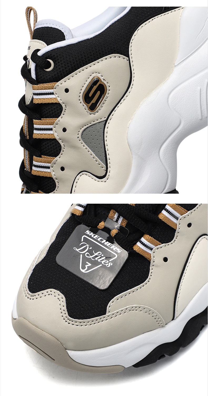 商品[国内直发] SKECHERS|熊猫鞋 D'LITES 3.0男士运动休闲鞋 老爹鞋,价格¥388,第3张图片详细描述