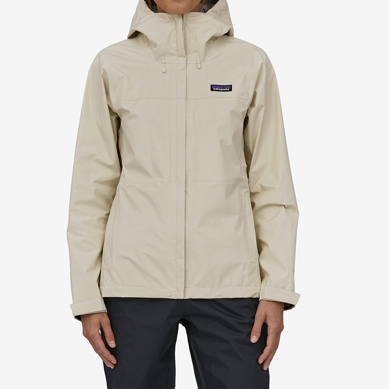 商品Patagonia|巴塔哥尼亚 23年新款 Torrentshell系列 女士白色尼龙夹克,价格¥1959,第4张图片详细描述