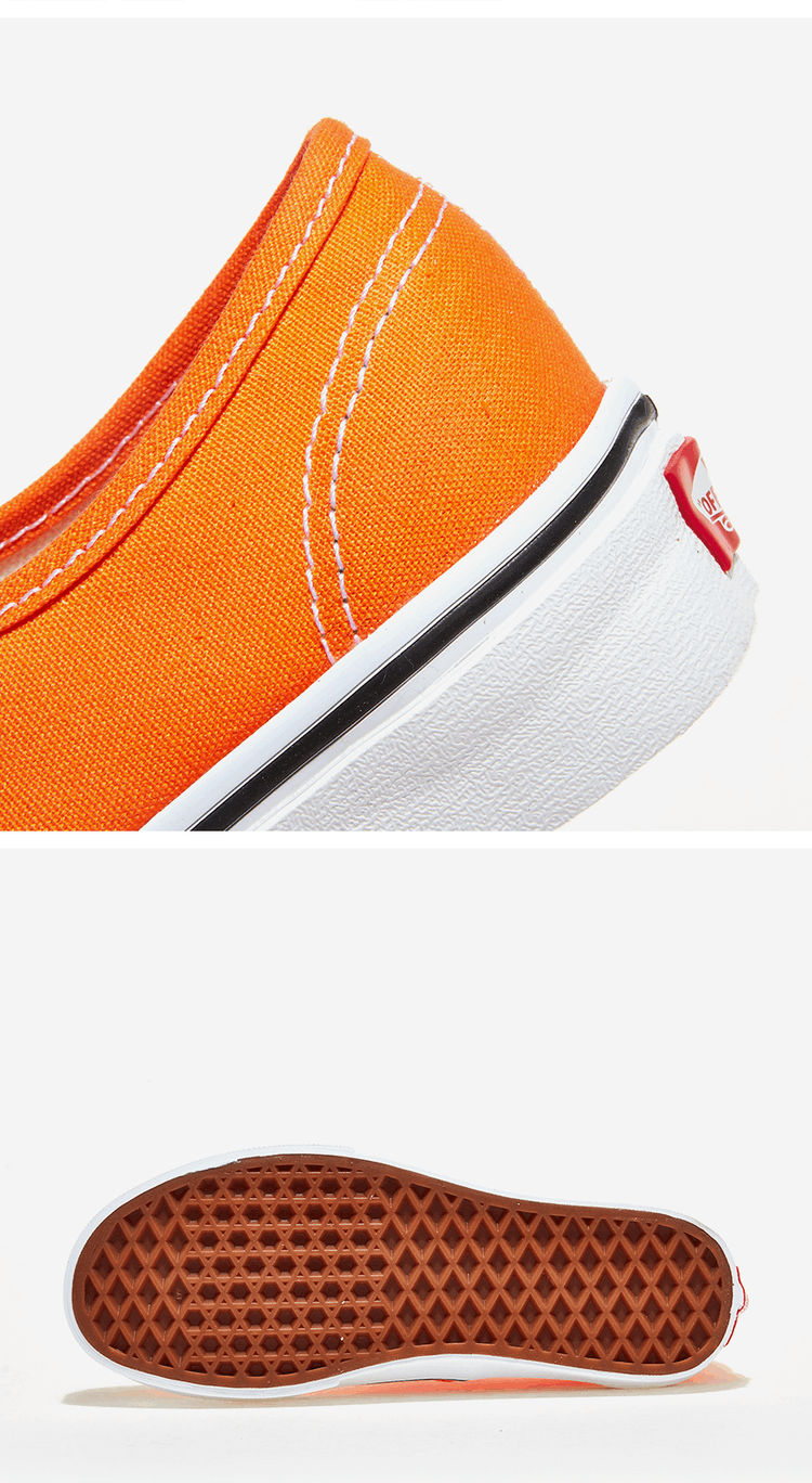 商品Vans|【Brilliant|包邮包税】万斯 AUTHENTIC  运动鞋 帆布鞋  VN0A5KRDAVM ORANGE TIGER/TRUE WHITE,价格¥266,第9张图片详细描述