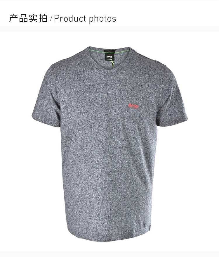 商品Hugo Boss|Hugo Boss 雨果博斯 男士短袖T恤 TEEVN-6415-415,价格¥472,第2张图片详细描述
