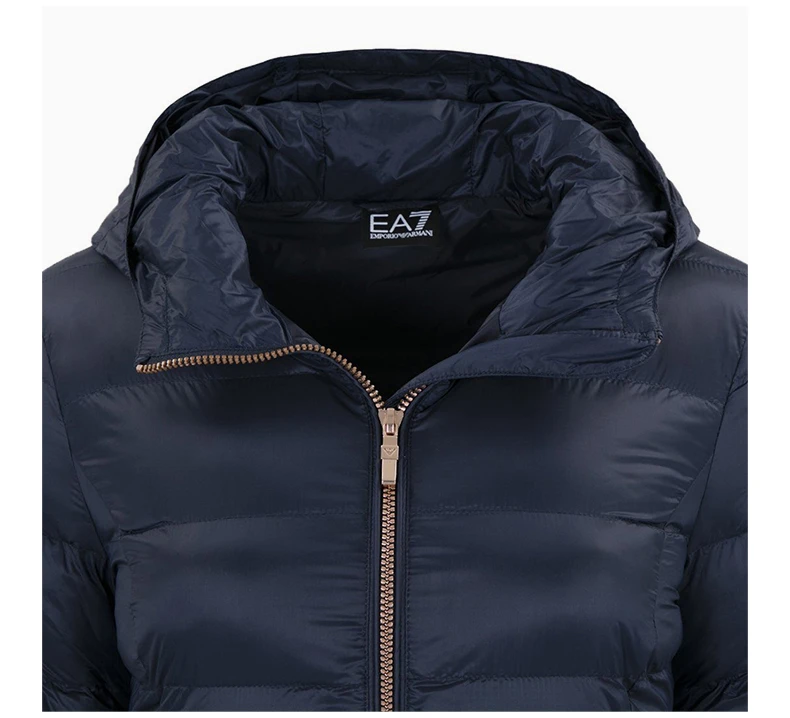 商品Emporio Armani|EMPORIO ARMANI 海军蓝色女士大衣 6ZTK01-TN01Z-1554,价格¥1283,第6张图片详细描述