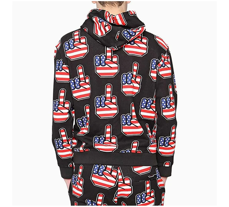 商品Moschino|MOSCHINO 黑色男士卫衣/帽衫 M642300-M3525-0011,价格¥671,第5张图片详细描述