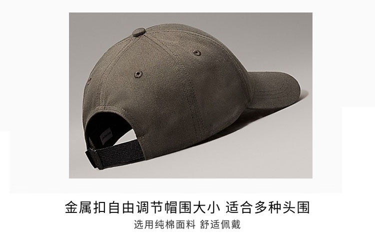 商品[国内直发] Calvin Klein|男女情侣中性 ck刺绣徽标纯棉休闲运动 棒球帽,价格¥242,第4张图片详细描述