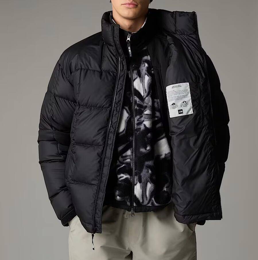 商品The North Face|北面THE NORTH FACE 纯色宽松羽绒外套夹克男款 黑色（香港仓发货）,价格¥2292,第13张图片详细描述