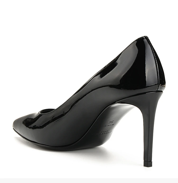 商品[国内直发] Yves Saint Laurent|YSL 圣罗兰 女士黑色漆皮高跟鞋   375368-B8I00-1000,价格¥2887,第6张图片详细描述