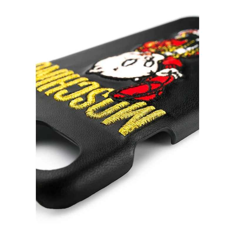 商品Moschino|Moschino 莫斯奇诺 黑色iPhone8手机保护壳 A7979-8306-1555,价格¥130,第2张图片详细描述