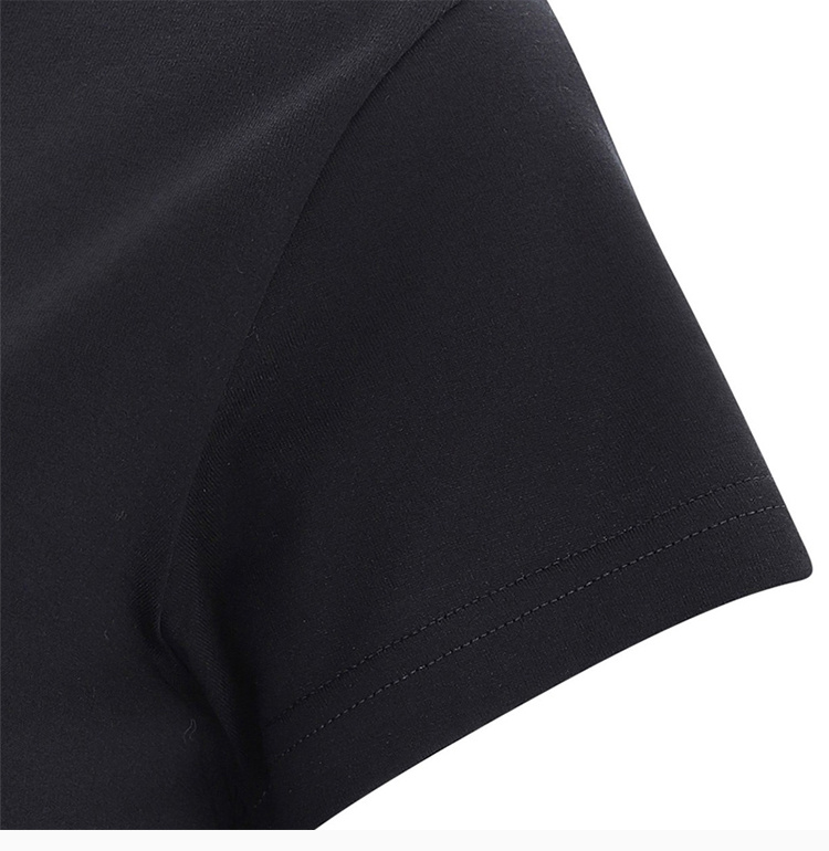 商品Givenchy|Givenchy 纪梵希 女士黑色彩色徽标刺绣短袖T恤  BW707Y3Z3R-001,价格¥2817,第9张图片详细描述