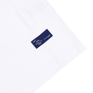 商品DESCENTE|【享贝家】DESCENTE 迪桑特 线条纹标短袖T恤 白色 SM323UTS76-WHT0（现采购商品，下单后12天内发货）,价格¥363,第9张图片详细描述