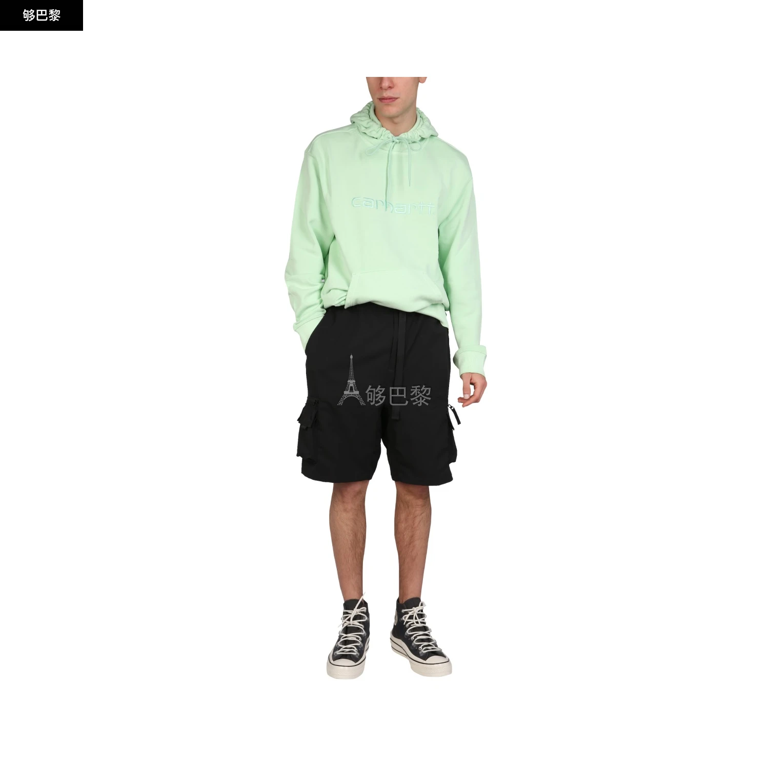 商品Carhartt WIP|【特惠6.7折】【预售】 2022春夏 男士 卫衣 卫衣 1506101  I0301450NMXX ,价格¥1192,第5张图片详细描述