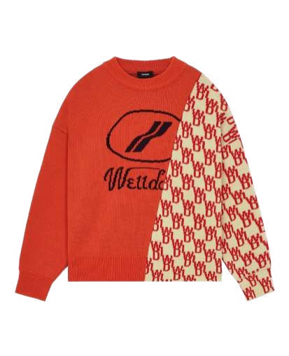 商品We11done|WE11DONE 中性卫衣橙色 WD-KT1-22-638-U-OR 【韩国产地商品,大陆地区收货约30-40天】,价格¥2397,第3张图片详细描述