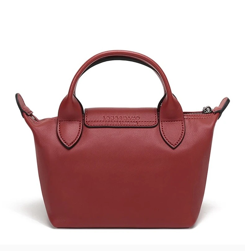 商品Longchamp|LONGCHAMP 女士羊皮手提包 1500757-003,价格¥2443,第7张图片详细描述