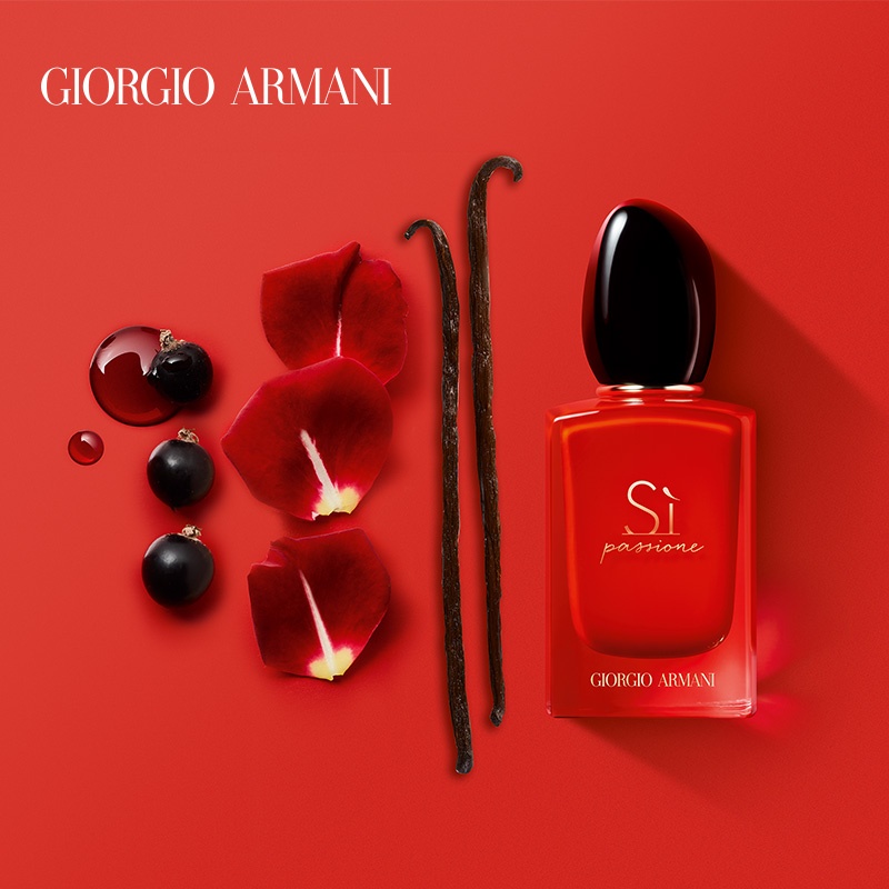 商品Giorgio Armani|Giorgio Armani阿玛尼红色Si迷情挚爱女士香水100ml/50ml/30ml EDP浓香水,价格¥435,第4张图片详细描述