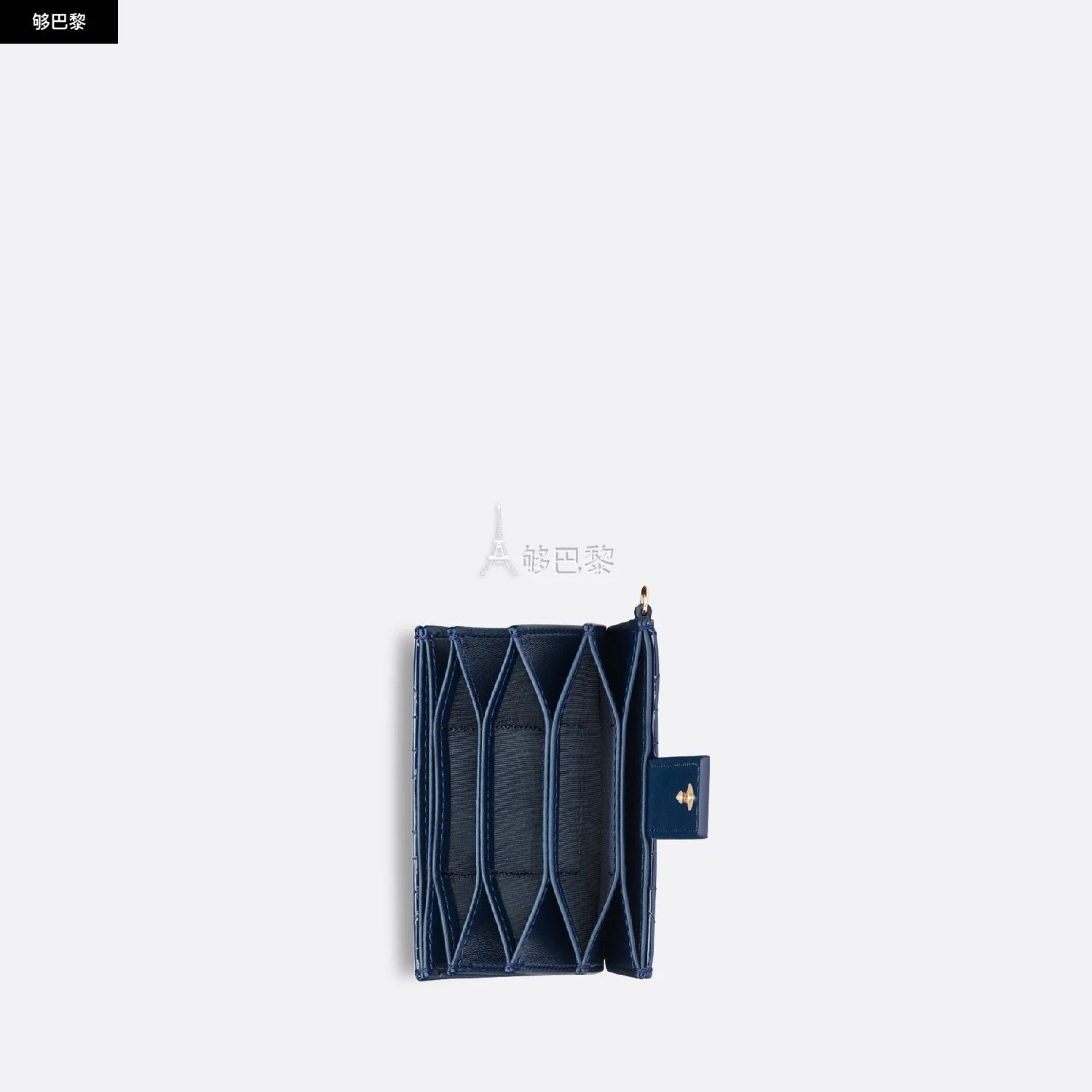 商品Dior|【预售】 迪奥 25春夏 女士 卡包 Porte-cartes à goussets Lady Dior S0074OVRB_M66B ,价格¥4162,第5张图片详细描述