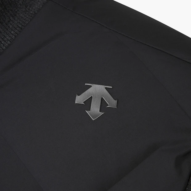 商品【预售商品15天发货】 DESCENTE|高尔夫系列男士混合针织羽绒夹克 DP42MFKOO5-BLKG,价格¥2408,第15张图片详细描述