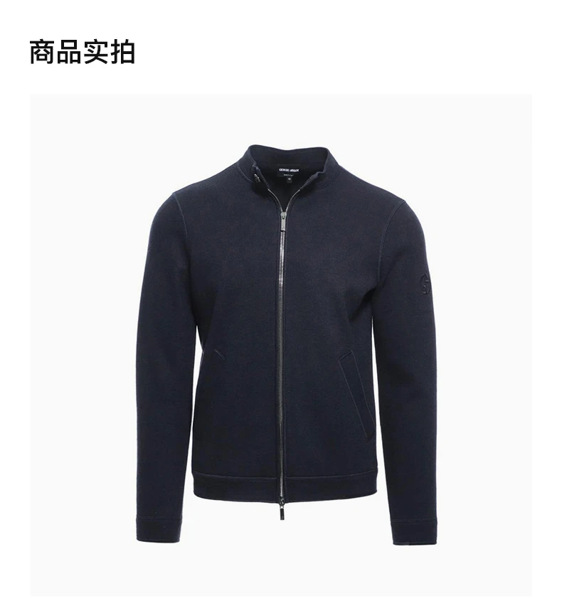 商品[国内直发] Giorgio Armani|GIORGIO ARMANI 蓝色男士夹克 3HSB50-SJYVZ-UBWF,价格¥9345,第4张图片详细描述