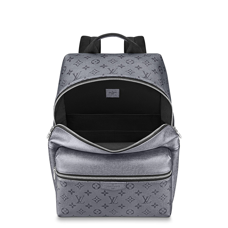 商品Louis Vuitton|预售十天 Louis Vuitton/路易威登 22春夏新款DISCOVERY系列 男士小号灰色老花帆布配皮银扣双肩背包M30835,价格¥19261,第3张图片详细描述