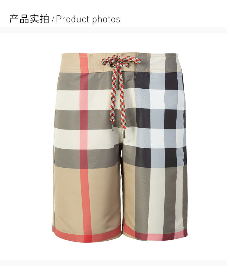 商品Burberry|BURBERRY 格纹男士短裤 8022647,价格¥2388,第5张图片详细描述