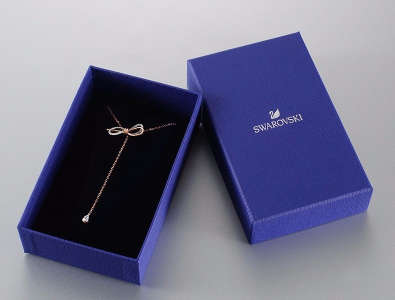 商品Swarovski|SWAROVSKI 施华洛世奇 蝴蝶结女士可调节锁骨项链 5447082 ,价格¥593,第8张图片详细描述