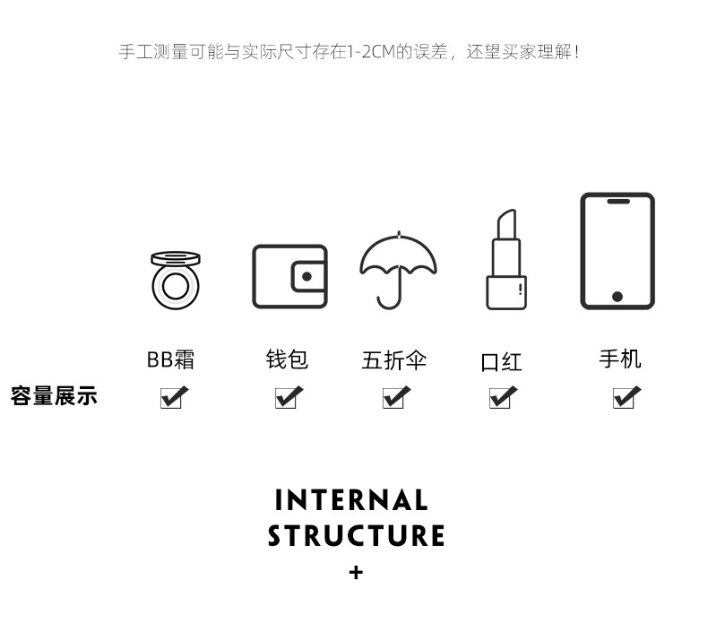 商品[国内直发] GLENVINTEN|格岚云顿真皮女包高级感牛皮上班通勤单肩女包大容量手提大包包托特包包英国品牌,价格¥337,第7张图片详细描述