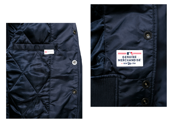 商品New Era|【享贝家】New Era Logo贴标长袖棒球服外套 男女同款 黑色（预售款，10天发货）13338644,价格¥659,第4张图片详细描述