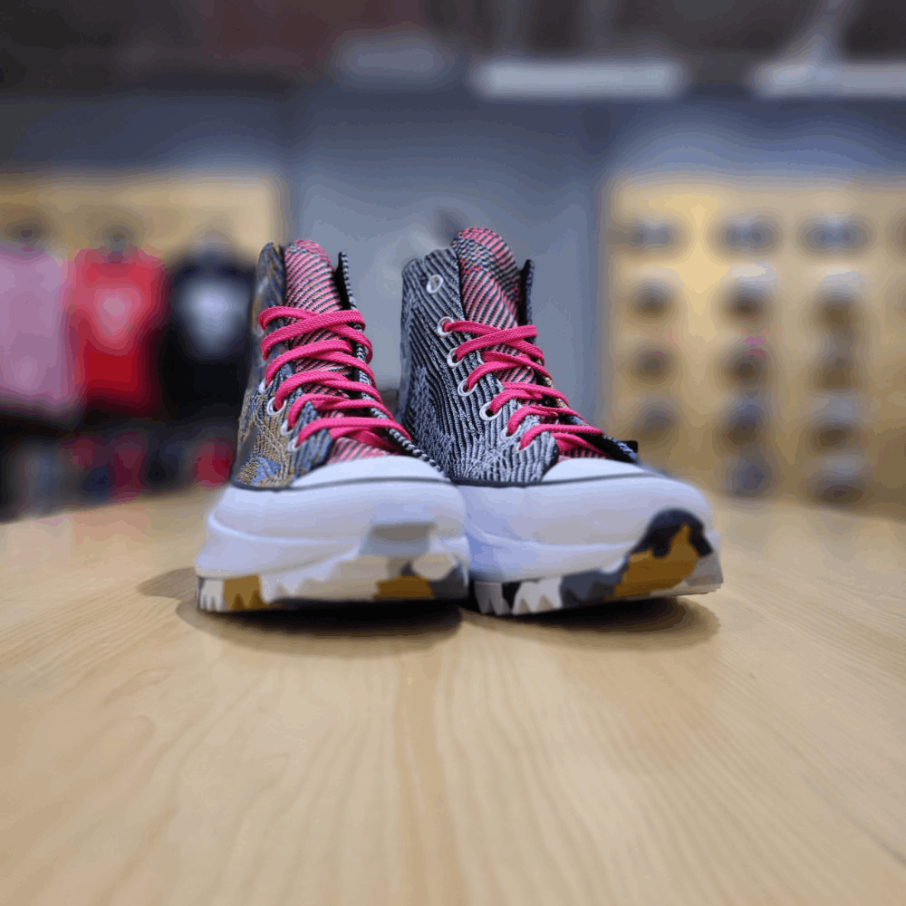 商品【预售商品15天发货】 Converse|【韩国直邮|包邮包税】匡威[EYELUCY] 共用 Converse Runstar Hike 针织 网银 up 数码蓝色 高腰 帆布鞋 170249C,价格¥492,第3张图片详细描述