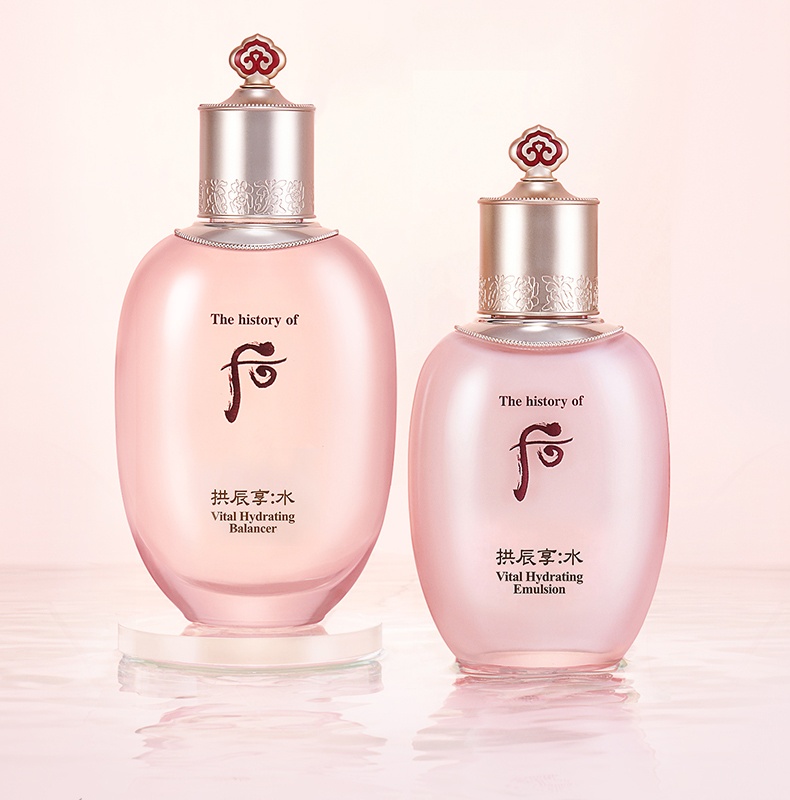 商品WHOO|Whoo 后 拱辰享水妍平衡水乳二件套 水150ml+乳110ml 粉漾保湿 莹润水光肌,价格¥242,第3张图片详细描述