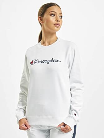 商品[国内直发] CHAMPION|CHAMPION 白色女士卫衣 113190-WW001,价格¥482,第1张图片详细描述