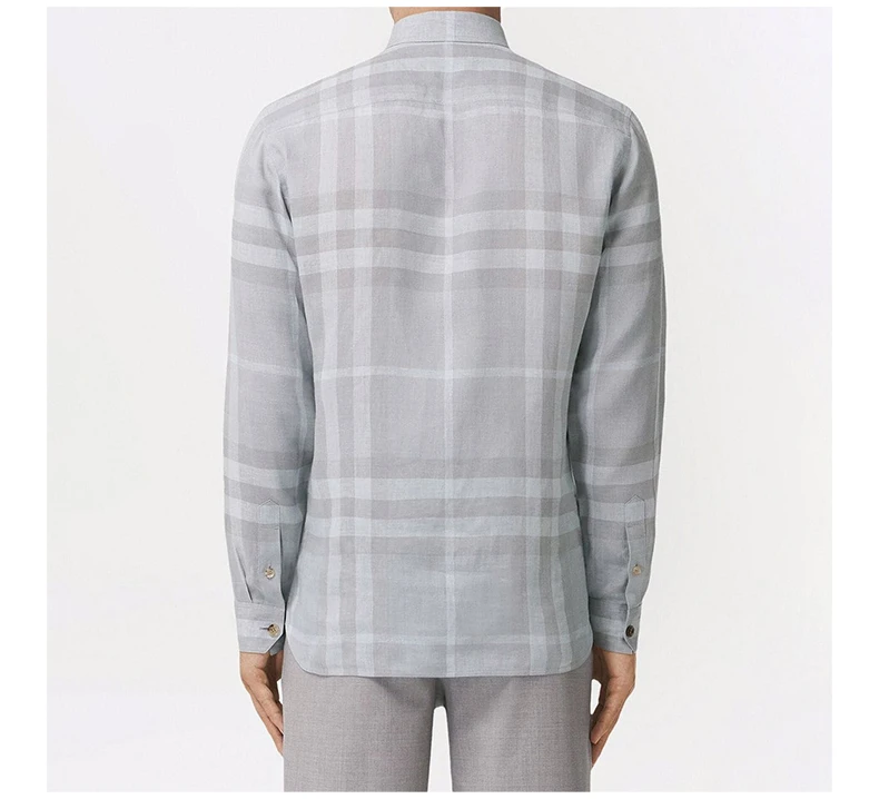 商品Burberry|BURBERRY 格纹男士衬衫 8050998,价格¥3117,第6张图片详细描述