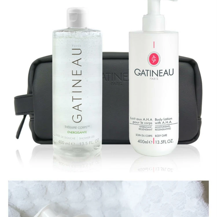 商品Gatineau|Gatineau 积姬仙奴 AHA果酸抗老身体乳400ml+活力醒肤沐浴露400ml套装,价格¥420,第5张图片详细描述