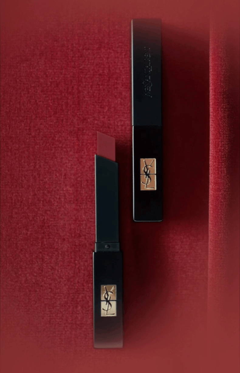 商品Yves Saint Laurent|Yves Saint Laurent|YSL圣罗兰 小黑条口红 2g 裸感哑光 多色可选,价格¥219,第5张图片详细描述