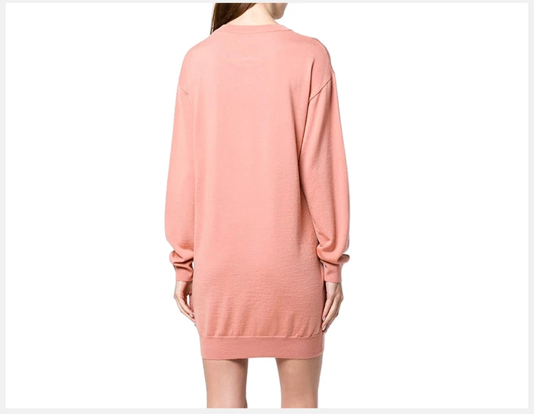 商品[国内直发] Moschino|MOSCHINO 粉色女士针织衫/毛衣 EV0493-5501-1147,价格¥1797,第6张图片详细描述