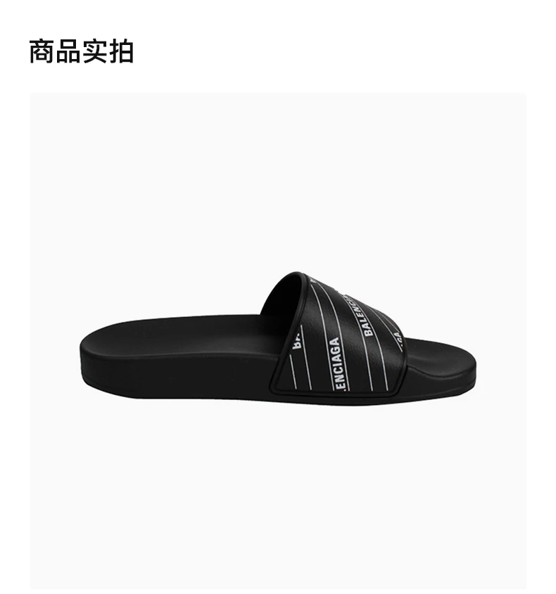商品Balenciaga|BALENCIAGA 黑色女士露趾高跟拖鞋 578935-W1S90-1006,价格¥1291,第4张图片详细描述