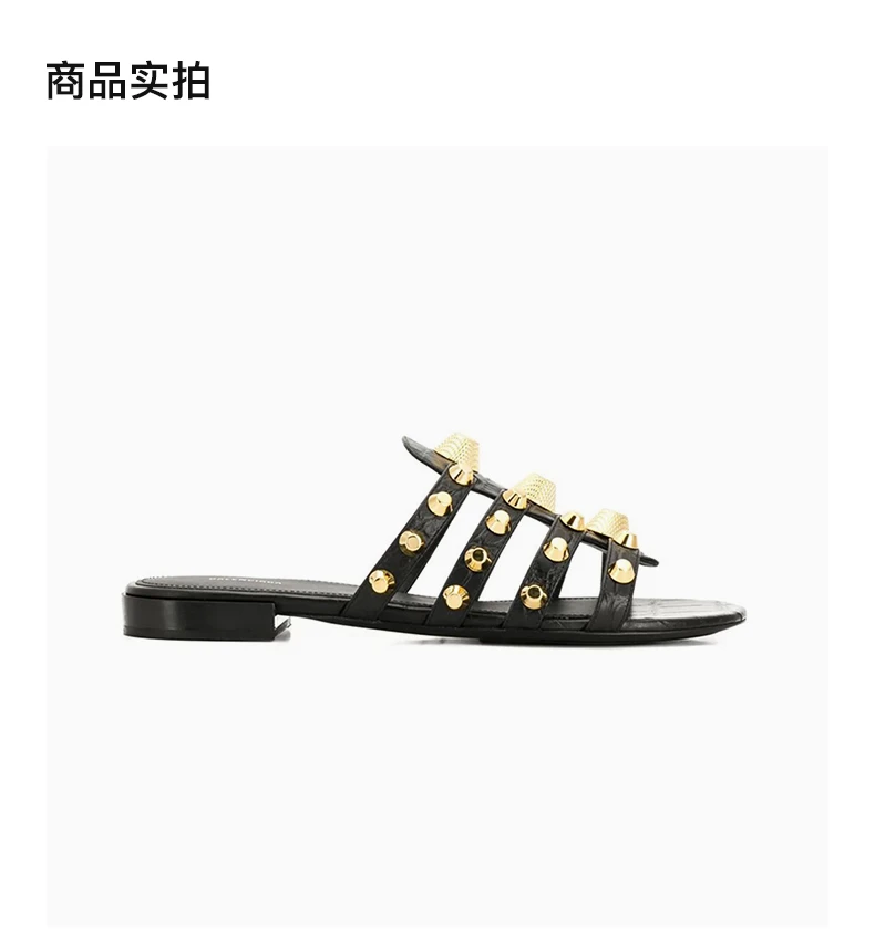 商品Balenciaga|Balenciaga 巴黎世家 女士凉鞋 549897-A6DO-1000,价格¥3663,第4张图片详细描述