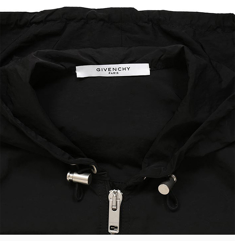 商品[国内直发] Givenchy|Givenchy 纪梵希 黑色男士拉链夹克 BM005C10YR-001,价格¥6903,第6张图片详细描述