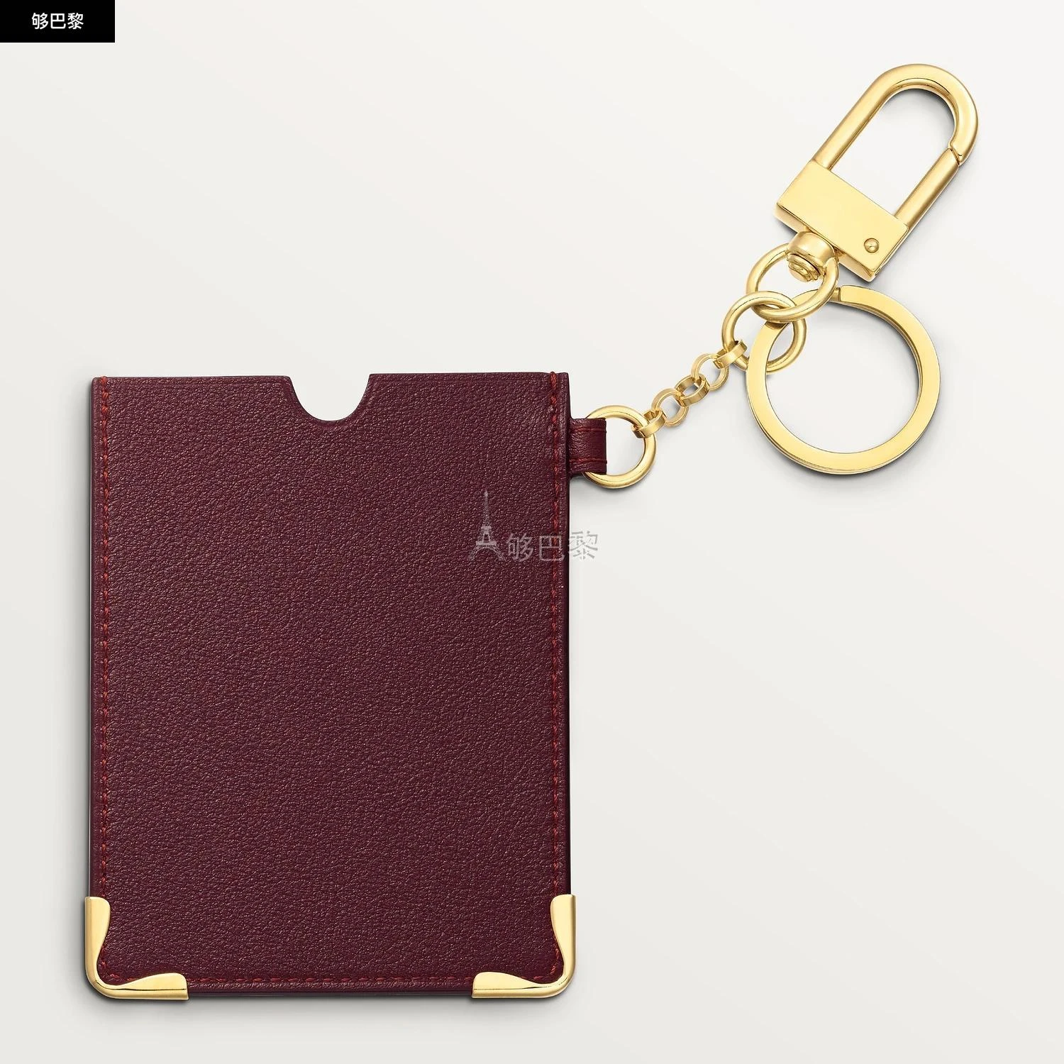 商品Cartier|包邮包税【预售7天发货】 CARTIER 23秋冬 女士 钥匙包 Must de Cartier钥匙圈和卡片夹 OG000501,价格¥3319,第7张图片详细描述