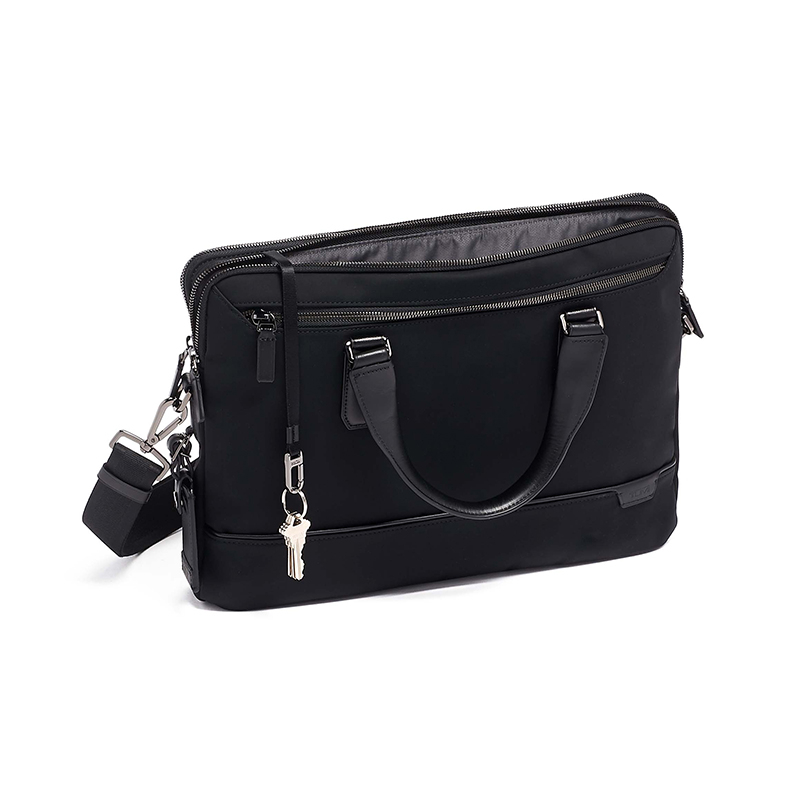 商品Tumi|TUMI途明 HARRISON系列 男女同款黑色尼龙单肩公文包,价格¥2654,第5张图片详细描述