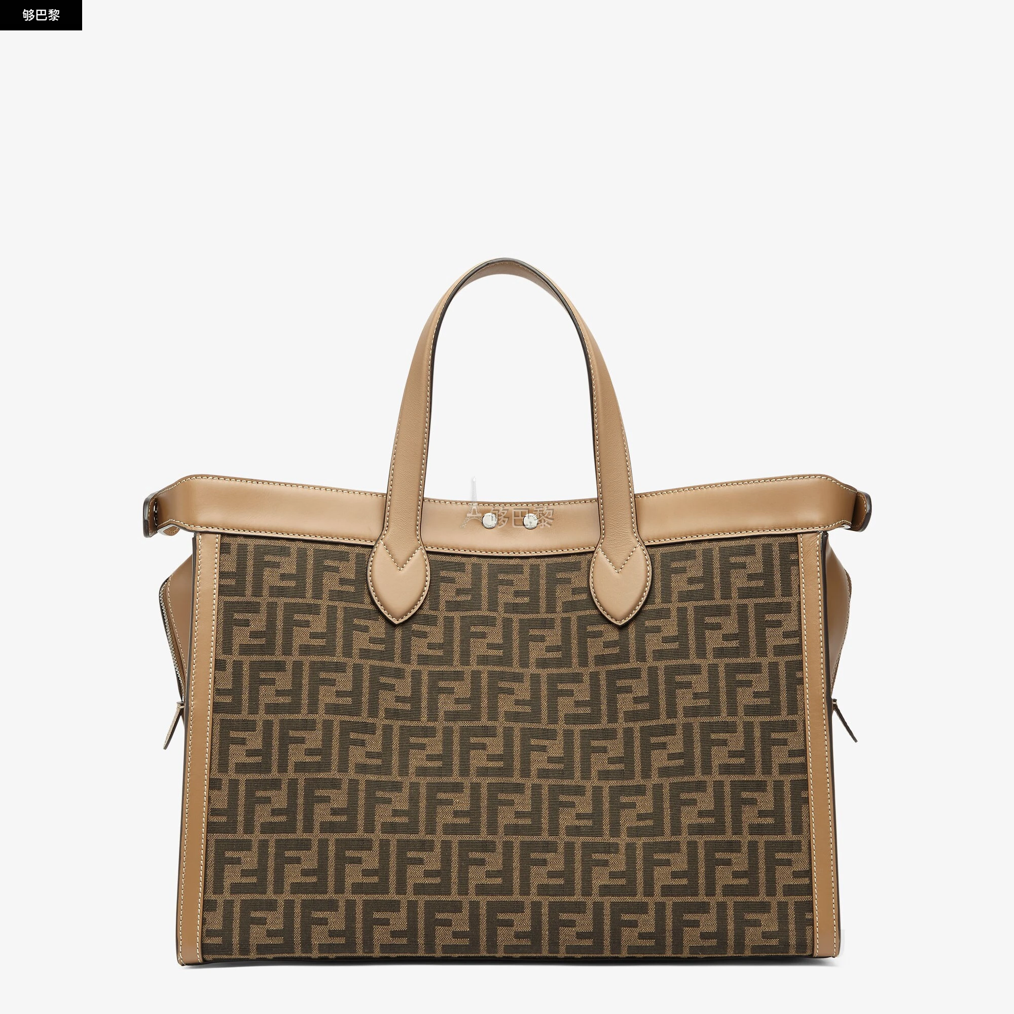 商品Fendi|【预售】 芬迪 25春夏 男士 手提包 Peekaboo ISeeU Forty8 7VA566ALIEF1HRM ,价格¥33326,第6张图片详细描述