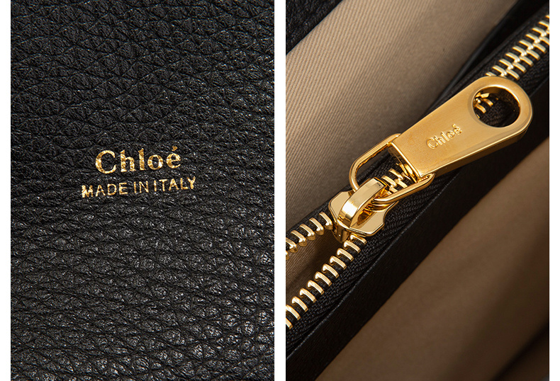 商品[国内直发] Chloé|Chloe' 蔻依 女士黑色皮革挎包 C19AS188-B57-001,价格¥8223,第13张图片详细描述