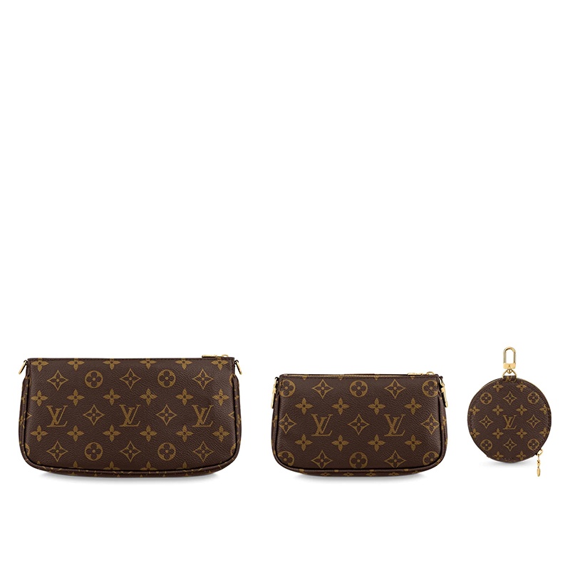 商品Louis Vuitton|【现货】路易威登 Multi Pochette女士老花帆布单肩包 M44813,价格¥19518,第4张图片详细描述