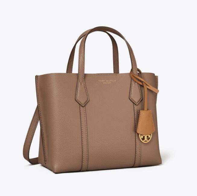 商品Tory Burch|TORY BURCH 汤丽柏琦 PERRY小号牛皮托特包女包 81928（香港仓发货）,价格¥2206,第10张图片详细描述